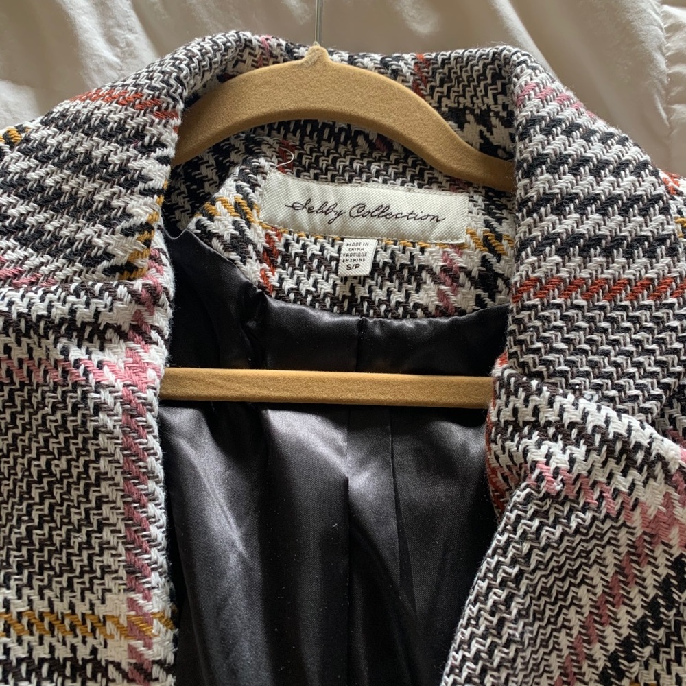 COPY - Sebby Collection Plaid Jacket - Picture 4 of 5